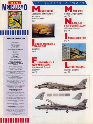 Aerei Modellismo 1994-02